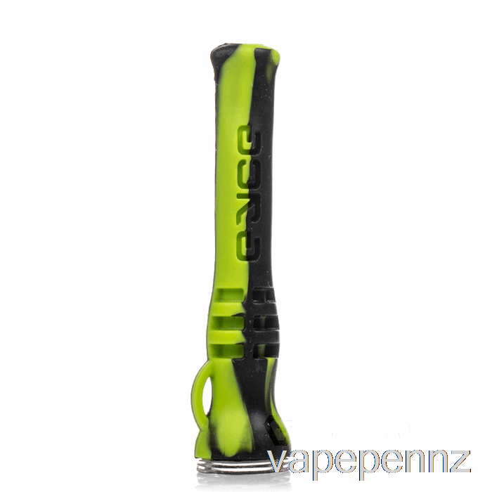 Eyce Shorty Silicone Chillum Creatrgrn (Black / Lime Green) VAPE NZ